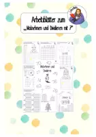 Vorschau - Stationenlernen - Übungsheft, Einmaleins, 7er Reihe, 2./3.Klasse - Deckblatt