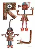 Vorschau - Arbeitsblätter - Buchstabeneinführung: Roboter Roberto rettet Robotanien - Seite 3