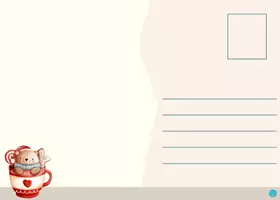 Vorschau - Mal- und Bastelvorlagen - Weihnachten Postkarte Bärenklasse - Seite 3
