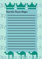 Vista previa - Manualidades / Dibujos para colorear - Carta para los Reyes Magos - página 2