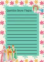 Vista previa - Manualidades / Dibujos para colorear - Carta para los Reyes Magos - página 3