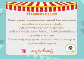 Vista previa - Hojas de trabajo - CIRCUS Flashcards - página 2