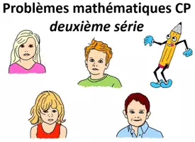 Aperçu - Feuilles d'exercices - Problème du jour deuxième série CP - Page de couverture