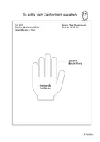 Vorschau - Arbeitsblätter - Arbeitsblatt Folie Anlage einer mikroskopischen Zeichnung - Seite 1