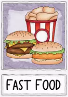 Vorschau - Bildkarten - (Fast) Food - 50 Flashcards für den Englischunterricht - Seite 1