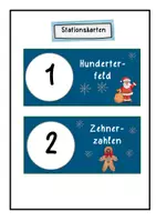 Vorschau - Stationenlernen - Weihnachtswerkstatt- Klasse 2 - Seite 3