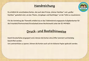 Vorschau - Präsentationen/Tafelbilder - Zahlenstrahl, Vorgänger und Nachfolger im Zahlenraum 20 - Tafelmaterial (Klasse 1-2) #schulstartbyextraklasse - Seite 2