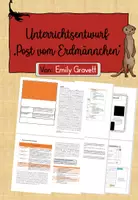 Vorschau - Stundenentwürfe - Unterrichtsreihe und Unterrichtsentwurf "Post vom Erdmännchen" (Paket) - Seite 1