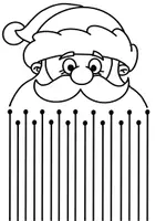 Vorschau - Mal- und Bastelvorlagen - 🎅 Feinmotorik fördern mit weihnachtlichen Scherenübungen – Nikolaus Bastelmaterial - Seite 3