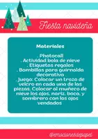 Vista previa - Manualidades / Dibujos para colorear - Fiesta navideña - página 2