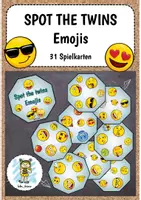 Vorschau - Spiele - Spot the twins - Emojis (Spiel) - Deckblatt
