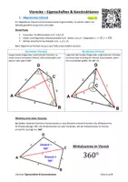 Vorschau - Unterrichtsreihen - SKRIPT: Vierecke - Eigenschaften und Konstruktionen (mit Lösungen & PowerPoint)) - Seite 2