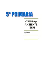 Vista previa - Unidades / Secuencias / Situaciones de Aprendizaje - CIENCIA Y AMBIENTE 5TO GRADO CUADERNO DE PRÁCTICA - página 1
