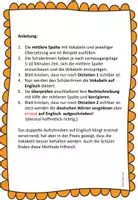 Vorschau - Arbeitsblätter - Listen, Write, Check, Repeat - Vokabeln lernen mal anders - editierbar - Seite 2