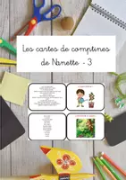 Aperçu - Cartes / Images - Les cartes comptines 3 - Page de couverture