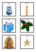 Aperçu - Cartes / Images - Imagier, jeu des paires et jeu d'ombres de Noël - Page 2