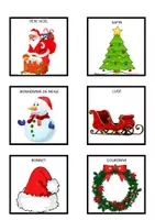 Aperçu - Cartes / Images - Imagier, jeu des paires et jeu d'ombres de Noël - Page 3