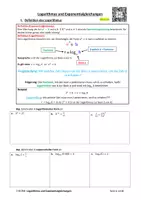 Vorschau - Unterrichtsreihen - SKRIPT: Logarithmus und Exponentialgleichungen (mit Lösungen & PowerPoint) - Seite 2