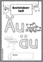 Vorschau - Arbeitsblätter - Buchstabenheft zum Äu mit Übungen zum Ableiten - Seite 3