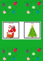 Aperçu - Cartes / Images - Imagier, jeu des paires et jeu d'ombres de Noël - Page de couverture