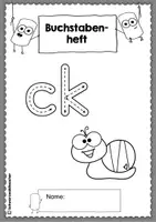 Vorschau - Arbeitsblätter - Buchstabenheft zum ck mit Übungen zum Lesen & Schreiben - Seite 3