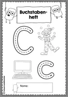 Vorschau - Arbeitsblätter - Buchstabenheft zum C mit Übungen zum Lesen & Schreiben - Seite 3