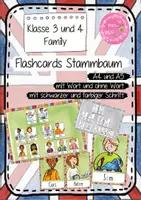 Vorschau - Bildkarten - Englisch - Vokabeleinführung Charly's Family Tree: Flashcards (3. / 4. Klasse) - Deckblatt