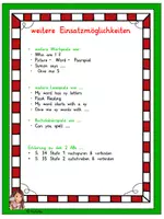 Vorschau - Stundenentwürfe - Weihnachten Verben WortBildKarten - Seite 2