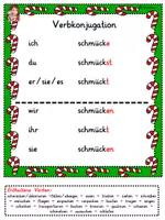 Vorschau - Stundenentwürfe - Weihnachten Verben WortBildKarten - Seite 3