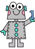 Aperçu - Apprentissages en autonomie - AIM rentrée - robot compte syllabes - Page de couverture