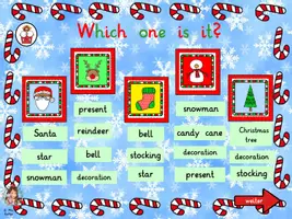 Vorschau - Interaktives Material - Christmas Freebie interaktive PDF Christmas Words - Seite 3