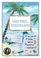 Vorschau - Unterrichtsreihen - Unser Werte - Adventskalender (inklusive Anleitung) - Deckblatt