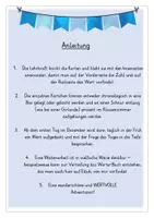 Vorschau - Unterrichtsreihen - Unser Werte - Adventskalender (inklusive Anleitung) - Seite 2