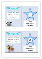 Vorschau - Lehrpläne/Lehrermaterial - Adventskalender "gute Taten" : Unser Good-Vibes-Kalender - Seite 3