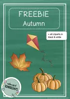 Aperçu - Cliparts/Visuels - FREEBIE Cliparts Autumn (private and commercial use) - Page de couverture