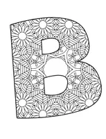 Vorschau - Arbeitsblätter - ABC: Das Alphabet zum Ausmalen (Mandala-Buchstaben) - Seite 2