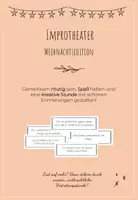 Vorschau - Aufgabenkarten - Weihnachtliches Improtheater - Freebie - Deckblatt