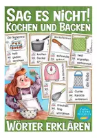 Vorschau - Spiele - Sag es nicht! Kochen und Backen Deutsch / Sachunterricht - Deckblatt