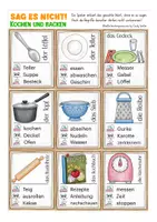 Vorschau - Spiele - Sag es nicht! Kochen und Backen Deutsch / Sachunterricht - Seite 3