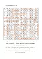 Vorschau - Arbeitsblätter - Nikolaus - Suchsel (Buchstabengitter) - Seite 1