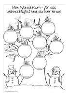 Vista previa - Hojas de trabajo - Kunterbuntes Weihnachten Deutsch / Alemán - página 1