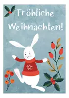 Vista previa - Manualidades / Dibujos para colorear - Postkarten Weihnachten Deutsch kostenlos Alemán gratis - página 3
