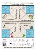 Vista previa - Manualidades / Dibujos para colorear - HIMMEL UND HÖLLE Deutsch Winter Alemán - página 2