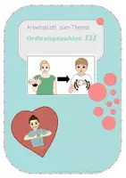 Vorschau - Arbeitsblätter - Ordnungszahlen - Arbeitsblatt III- Gebärdensprache - Deckblatt