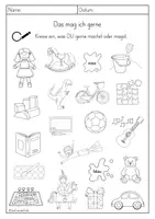 Vorschau - Arbeitsblätter - Geschlecht - Junge und Mädchen - Materialpaket - Seite 2
