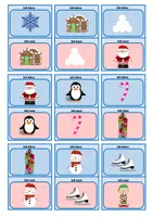 Vorschau - Spiele - Bildlesespiel Winter-Weihnachtszeit - Seite 3