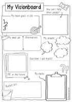 Aperçu - Matériel pour travaux manuels / dessin - My Visionboard - Sketchnotes for ESL Learners - Page 1
