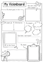 Aperçu - Matériel pour travaux manuels / dessin - My Visionboard - Sketchnotes for ESL Learners - Page 2