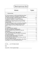 Vorschau - Klassenarbeiten - Bewertungskriterien für Brief und Briefumschlag - Seite 3