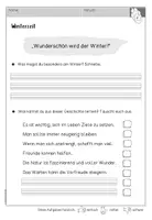 Vorschau - Arbeitsblätter - Leseerfahrungen sammeln | Herr Eichhorn und der erste Schnee - Seite 2